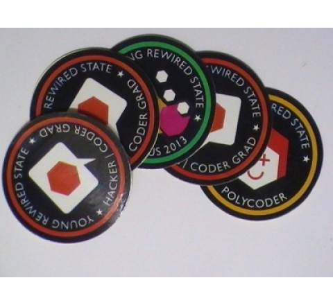 Round Bike Stickers