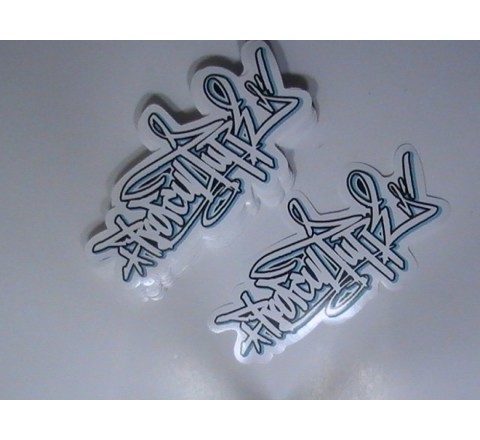 Die Cut Bike Stickers