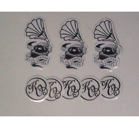 Die Cut Band Stickers